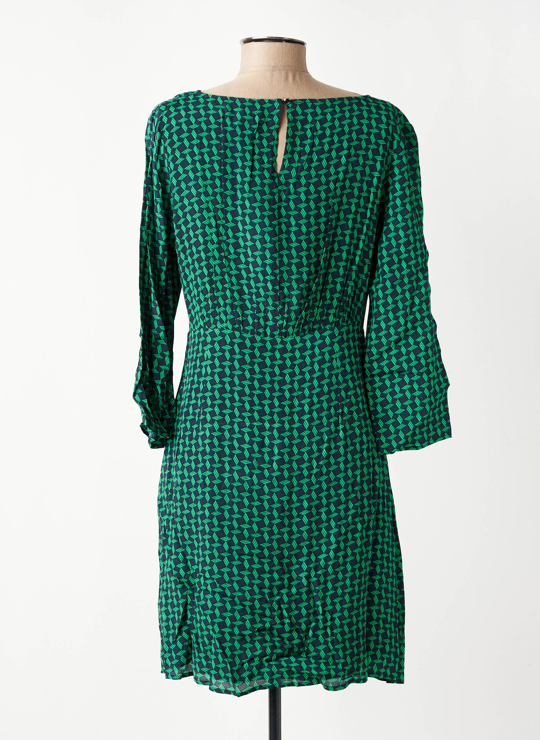 Rochie scurtă mâneci lungi mâneci lungi albastru FREEMAN T.PORTER femeie