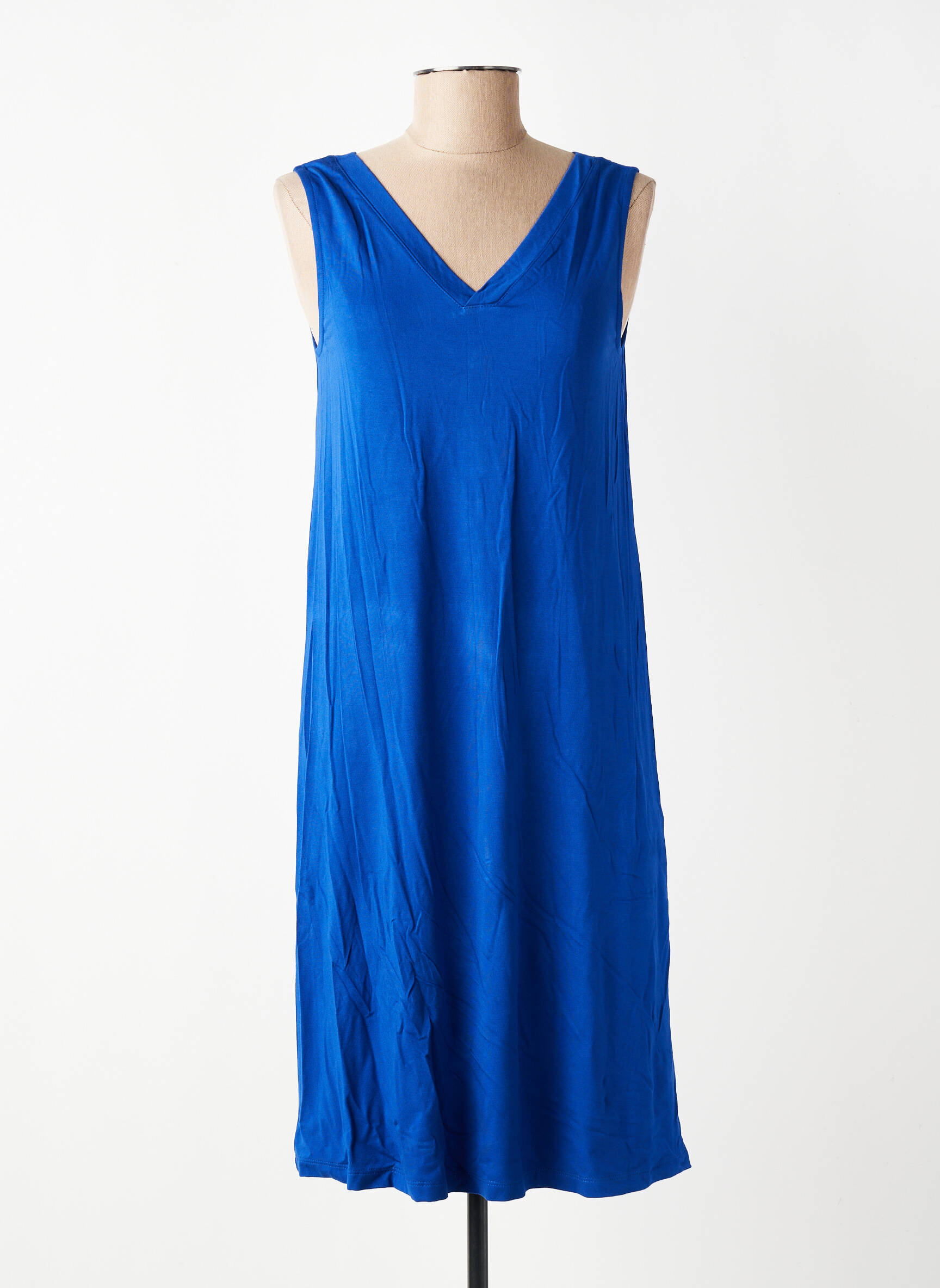 Rochie midi fără mâneci fără mâneci albastru STREET ONE femeie