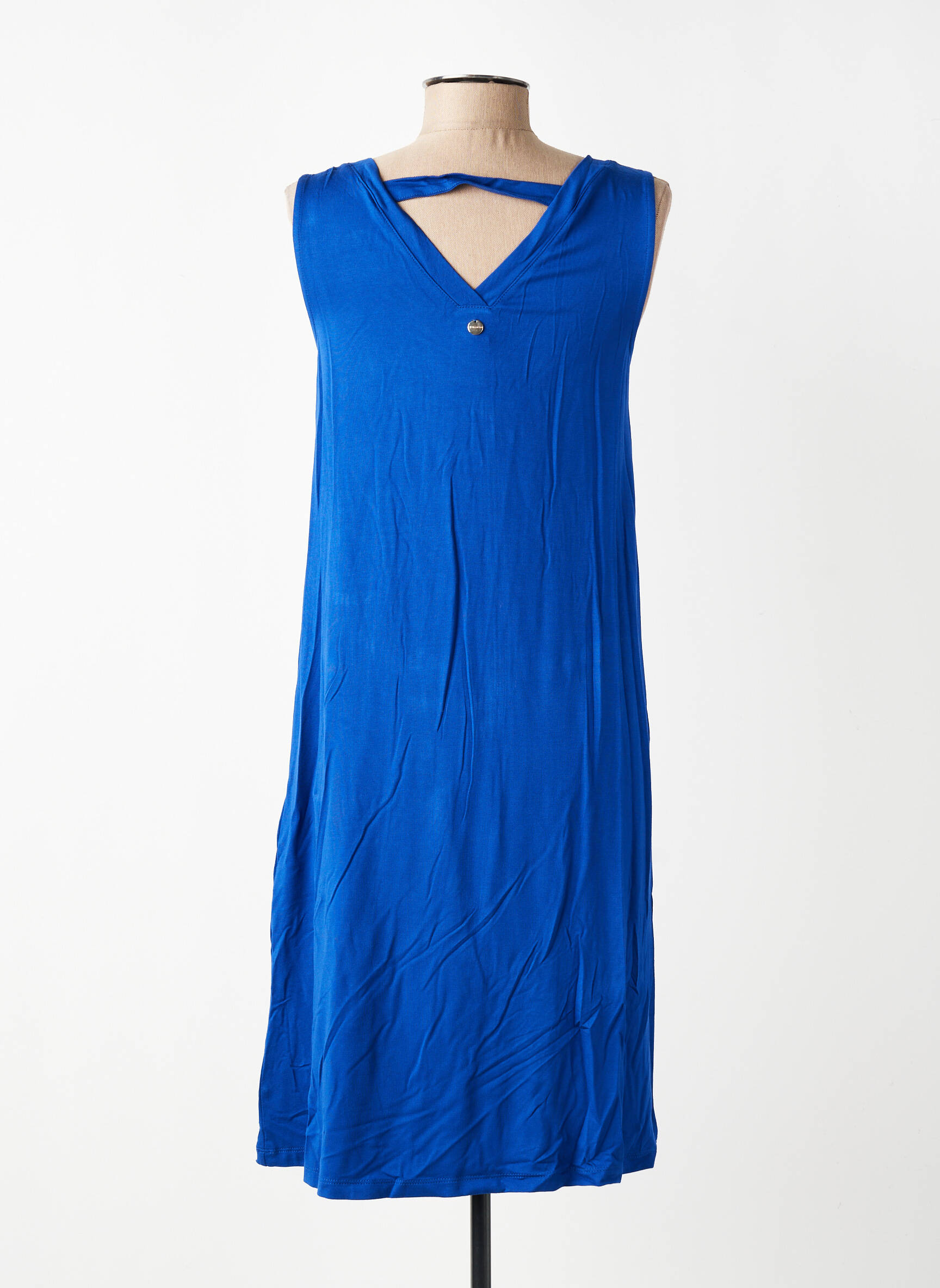 Rochie midi fără mâneci fără mâneci albastru STREET ONE femeie