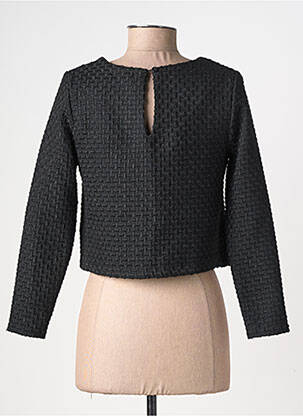Top mâneci lungi mâneci lungi negru ATELIER DE CORINNE femeie