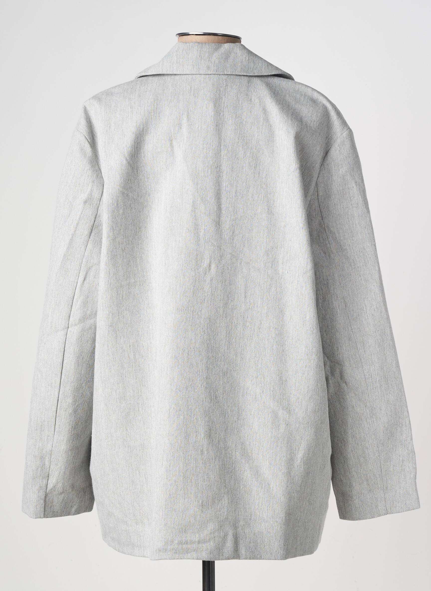 Sacou buzunare gri BANDITAS FROM MARSEILLE femeie