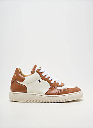 Adidași material neted vârf rotund maro NEWLAB unisex