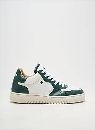 Adidași material neted vârf rotund verde NEWLAB unisex