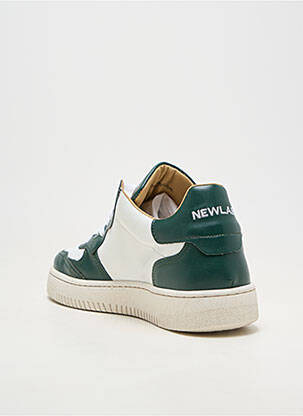 Adidași material neted vârf rotund verde NEWLAB unisex