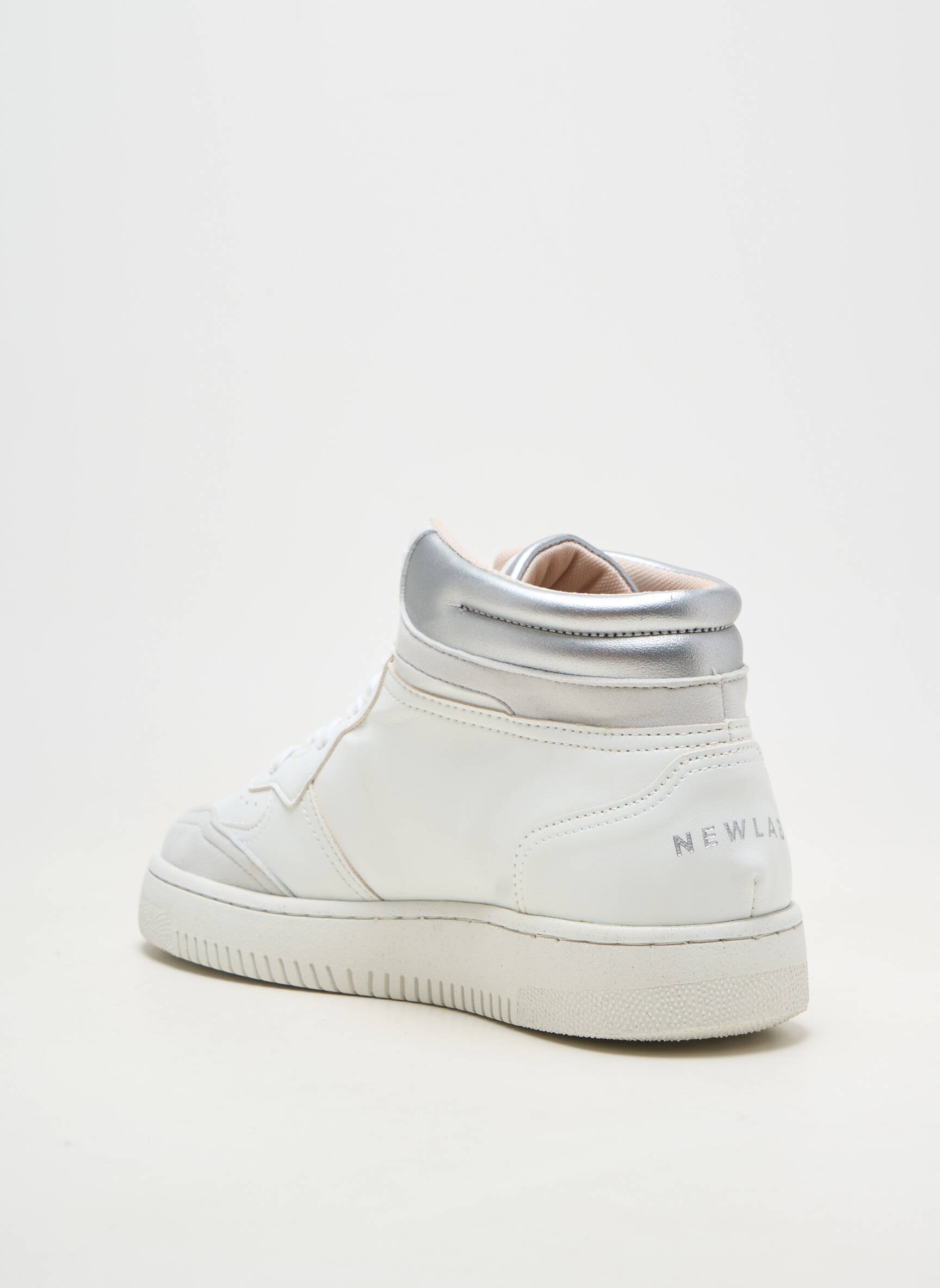 Adidași material neted vârf rotund alb NEWLAB unisex