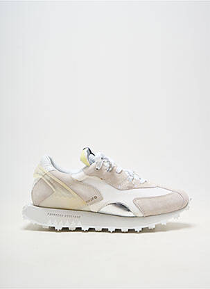 Adidași material neted vârf rotund alb RUN OF unisex