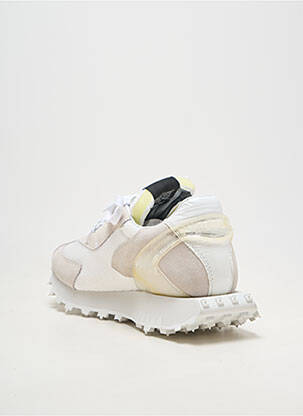 Adidași material neted vârf rotund alb RUN OF unisex