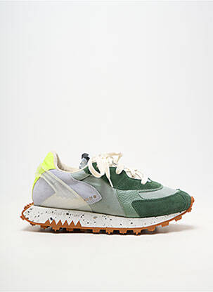 Adidași vârf rotund vârf rotund verde RUN OF unisex