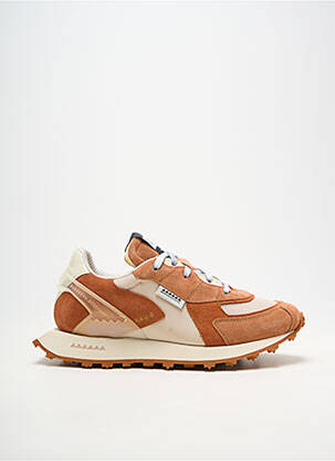Adidași vârf rotund vârf rotund portocalie RUN OF unisex