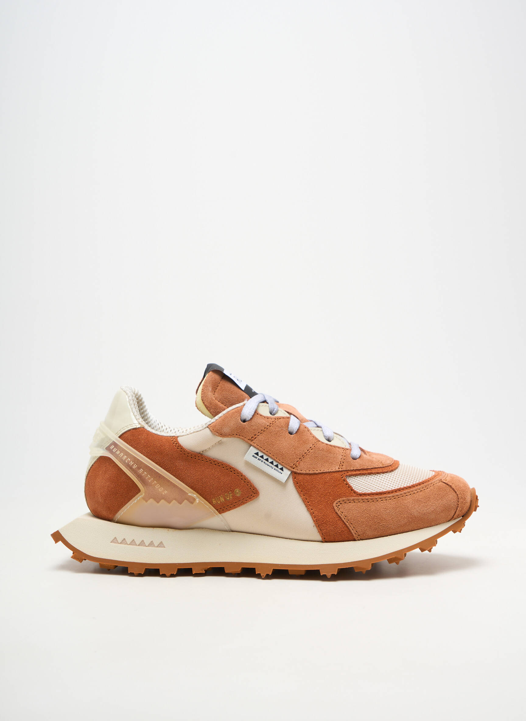 Adidași vârf rotund vârf rotund portocalie RUN OF unisex
