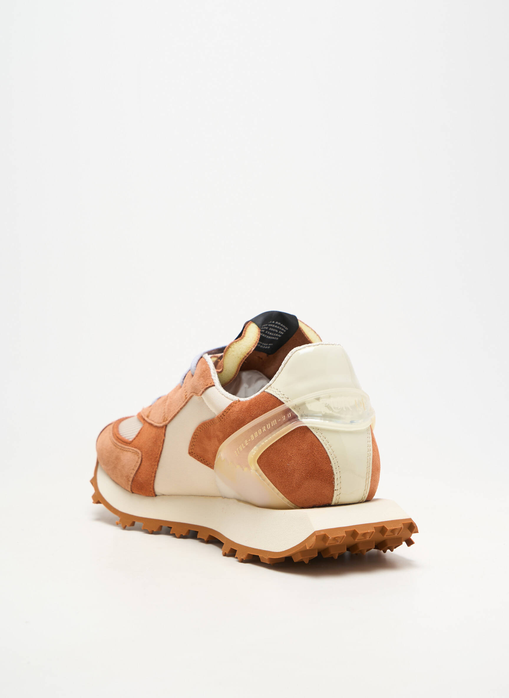Adidași vârf rotund vârf rotund portocalie RUN OF unisex
