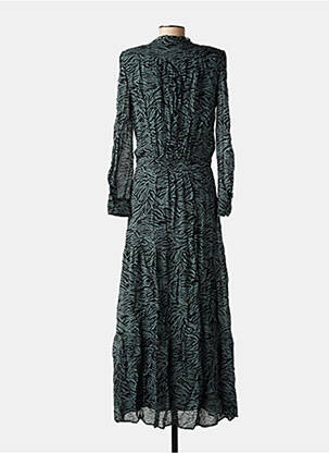 Rochie lungă mâneci lungi mâneci lungi negru BERENICE femeie