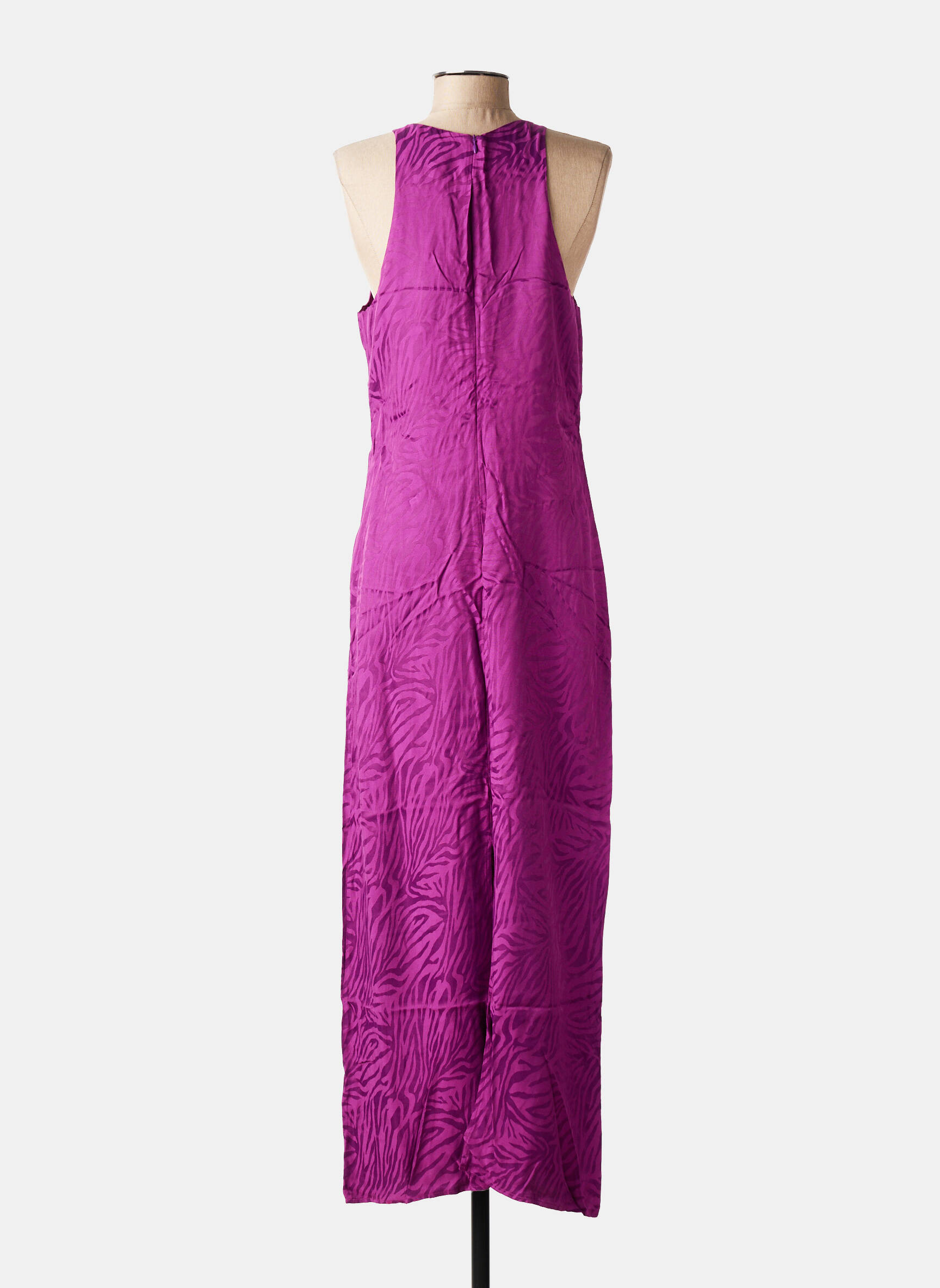 Rochie lungă fără mâneci fără mâneci violet MODETROTTER femeie
