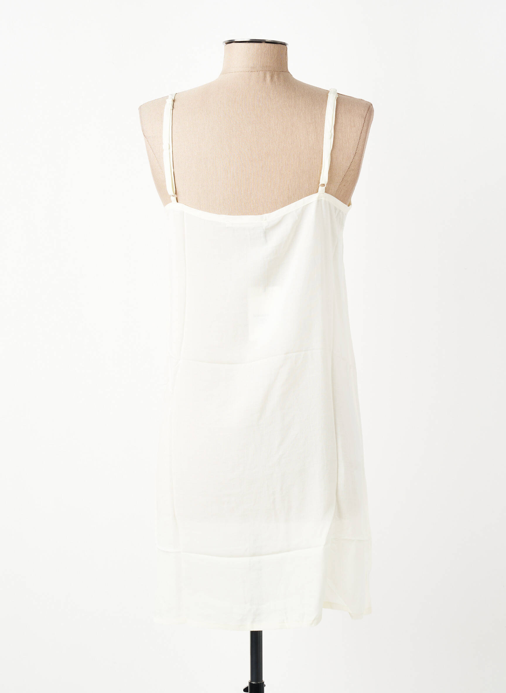 Jupon/fond de rochie țesătură poplin alb HOD femeie