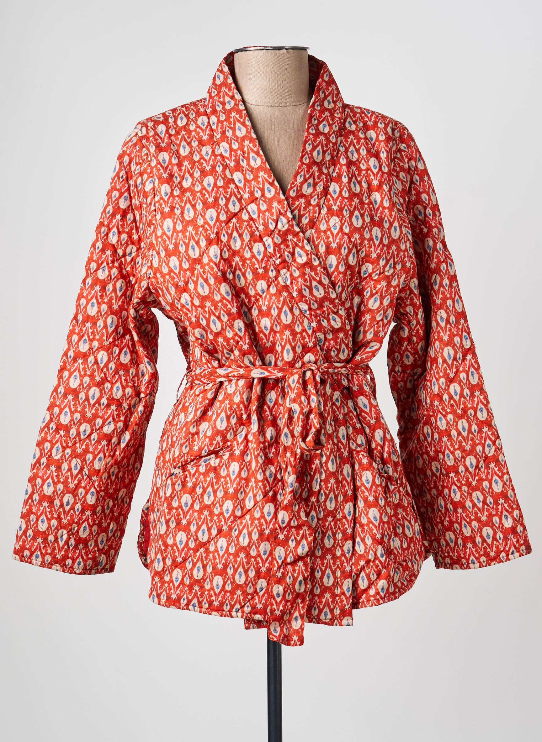 Jachete kimono guler petrecut roșu HOD femeie