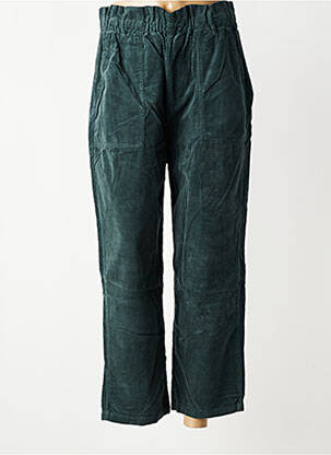 Pantalon drept elasticitate mărime normală verde HOD femeie