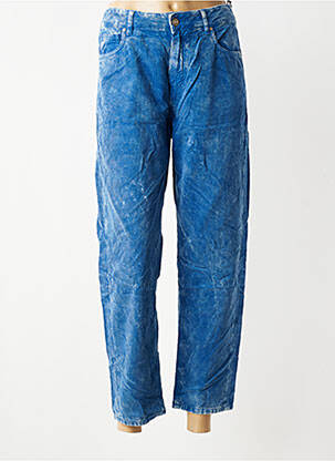 Pantalon 7/8 elasticitate mărime normală albastru HOD femeie