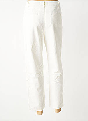 Pantalon 7/8 elasticitate mărime normală alb MKT STUDIO femeie