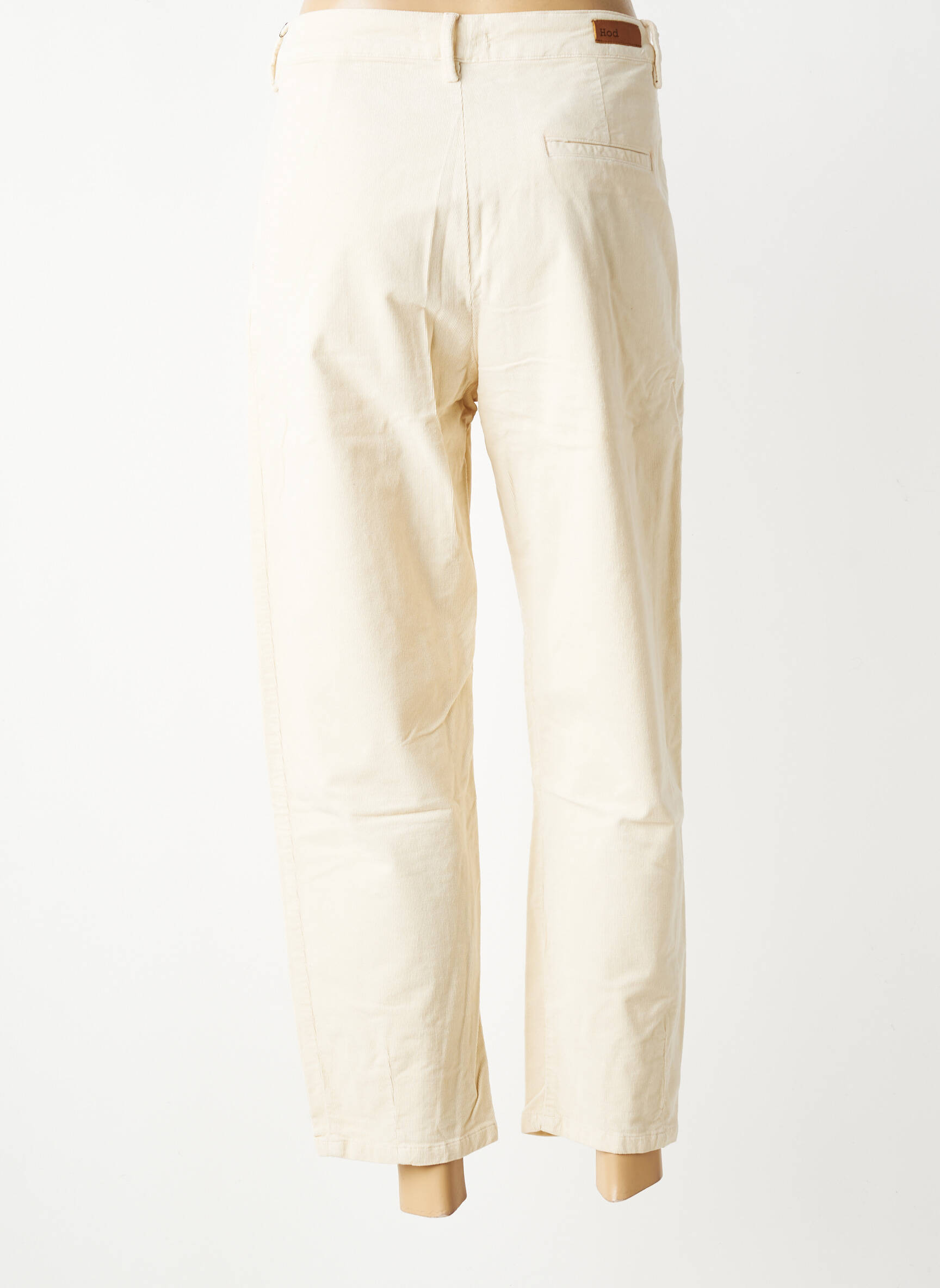 Pantalon 7/8 elasticitate mărime normală bej HOD femeie