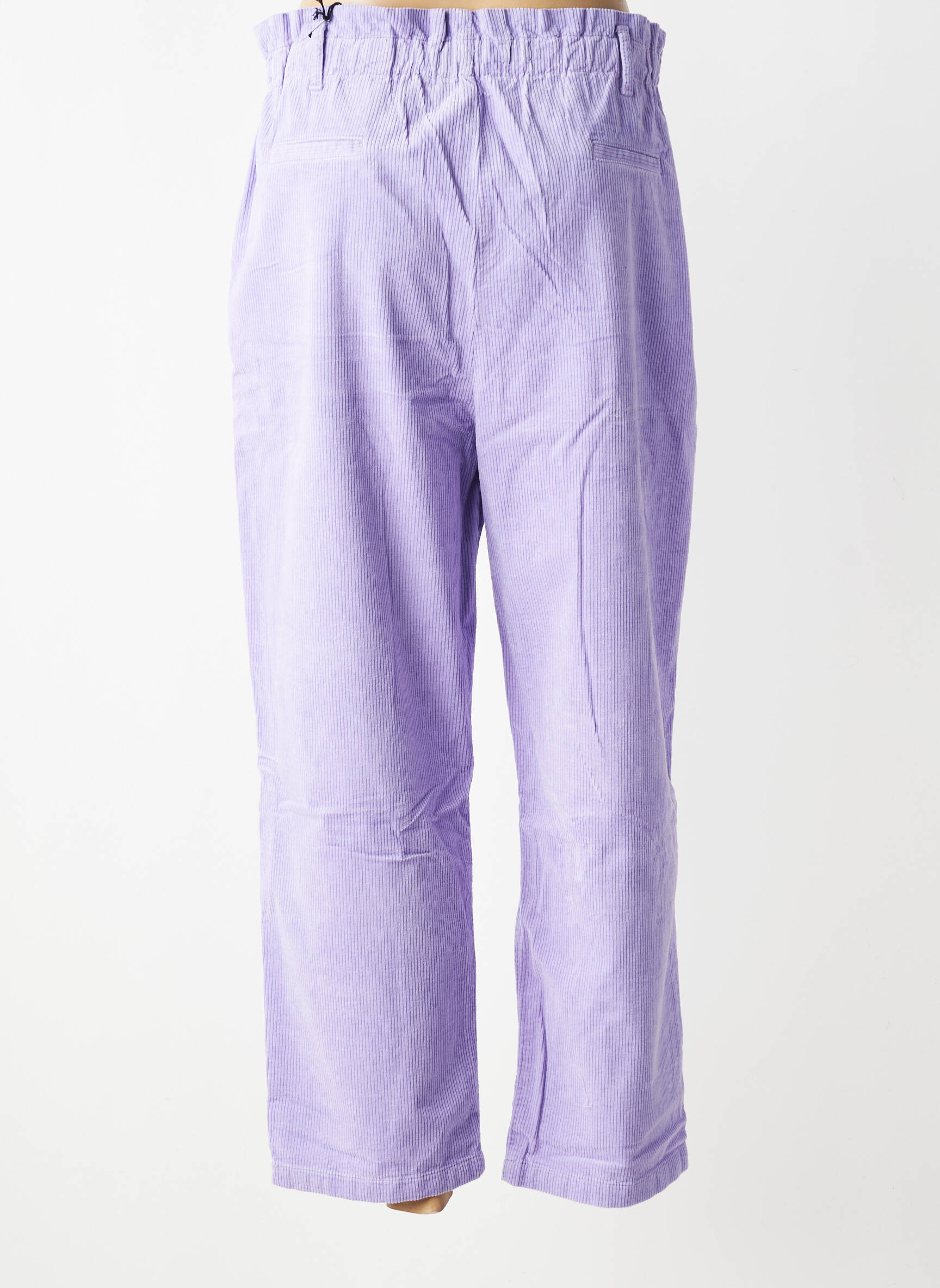 Pantalon drept elasticitate mărime normală violet HOD femeie