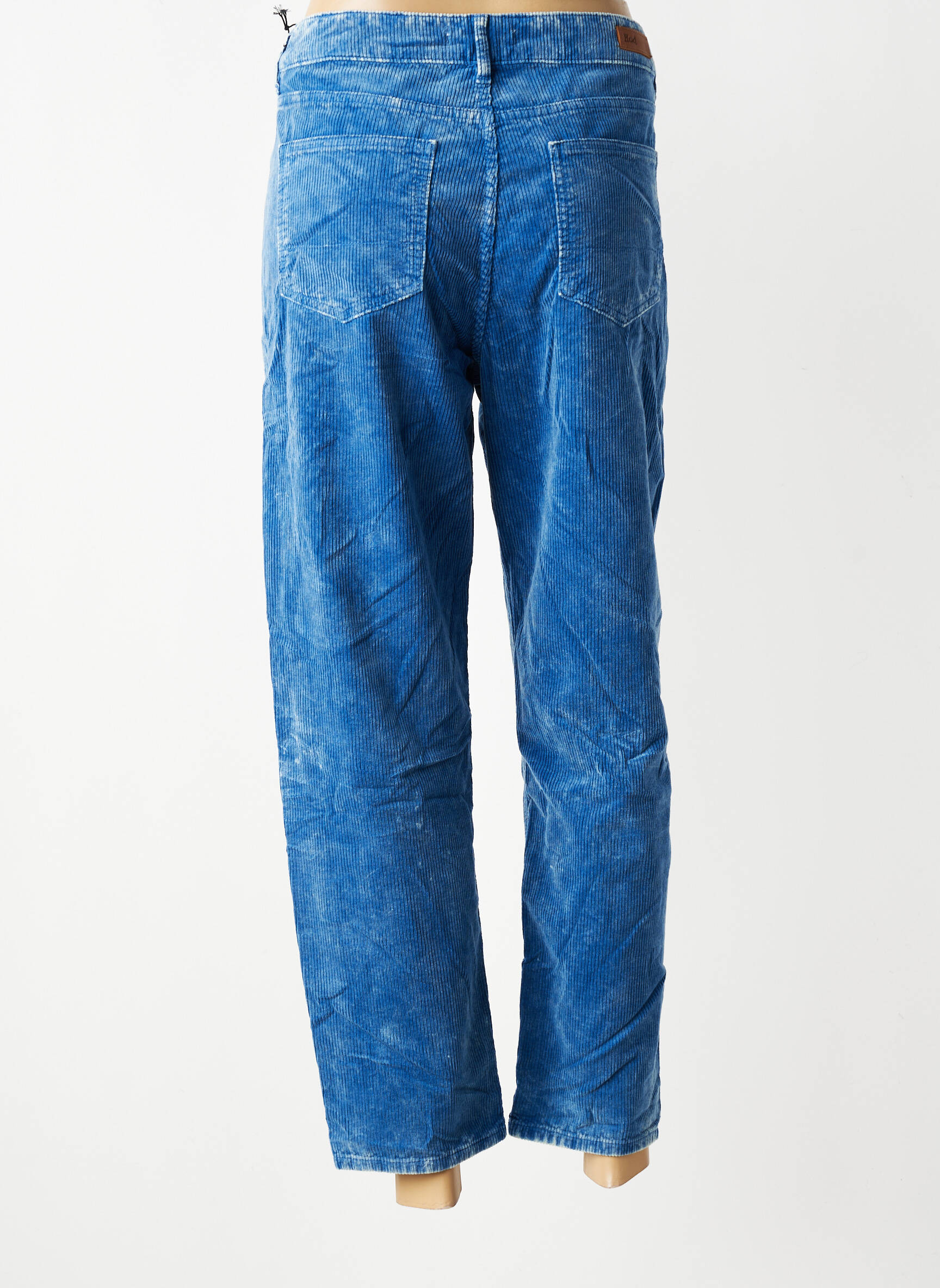 Pantalon 7/8 elasticitate mărime normală albastru HOD femeie