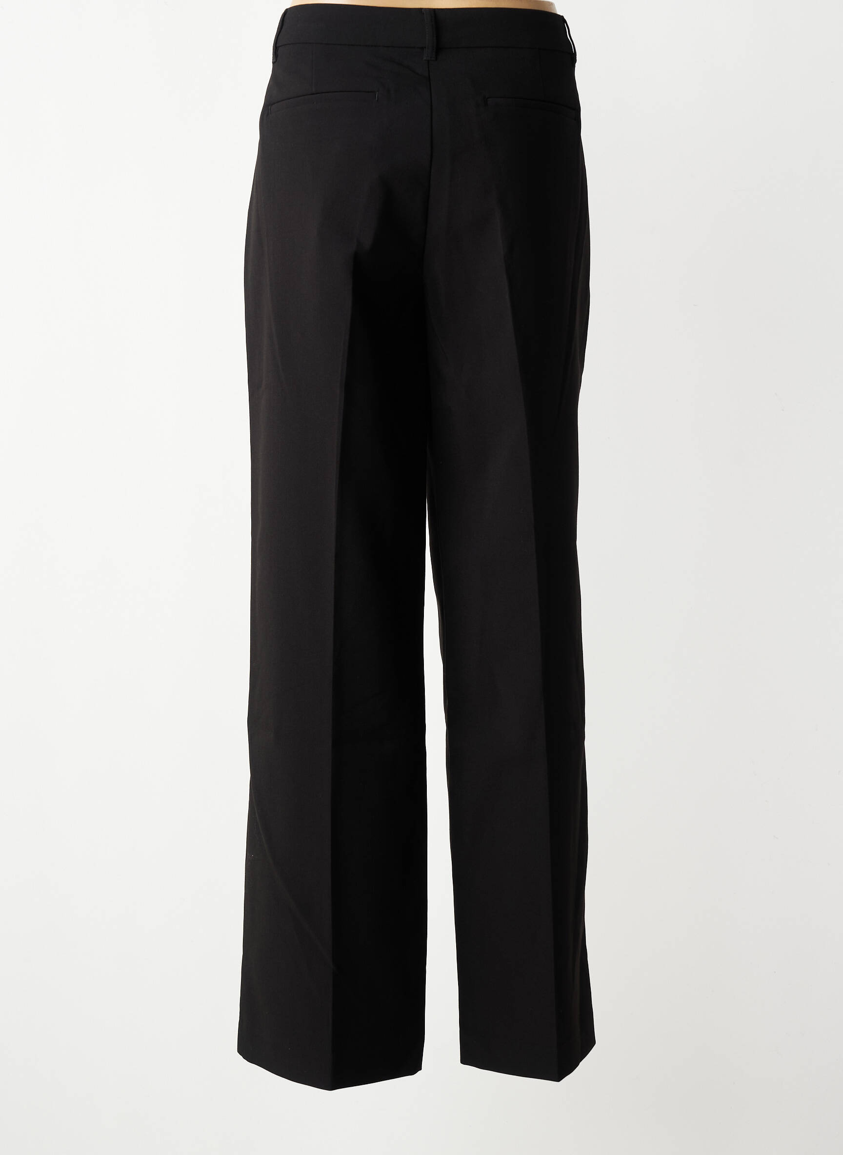 Pantalon drept elasticitate mărime normală negru MKT STUDIO femeie