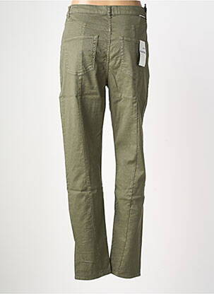 Pantalon slim elasticitate mărime normală verde FIVE femeie