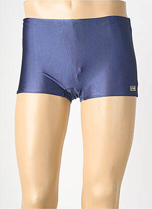 Slip de baie țesătură poplin albastru CBK bărbat