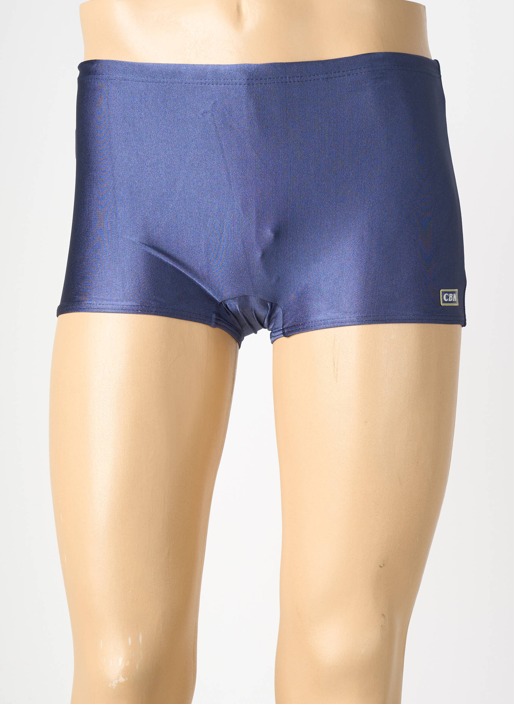 Slip de baie țesătură poplin albastru CBK bărbat