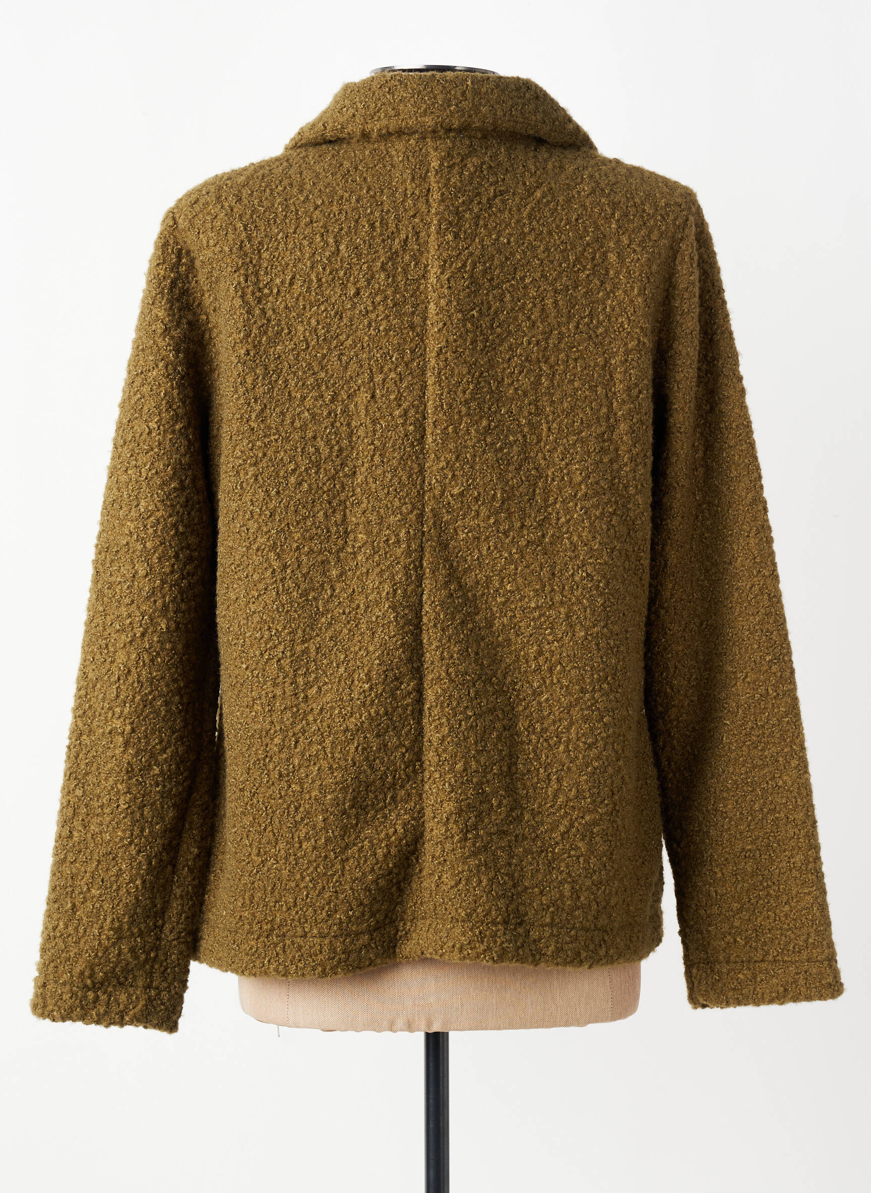 Jachete casual croială dreaptă verde GEVANA femeie