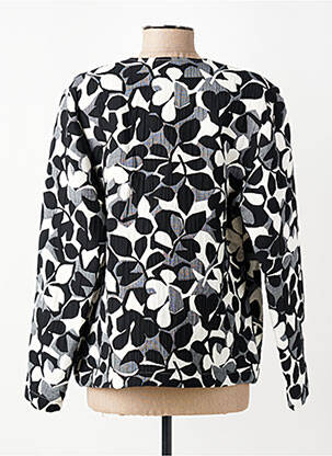 Jachete casual guler rotund negru GEVANA femeie