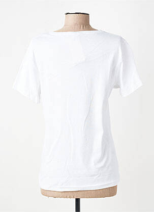 Tricou serigrafie mâneci scurte alb GEVANA femeie