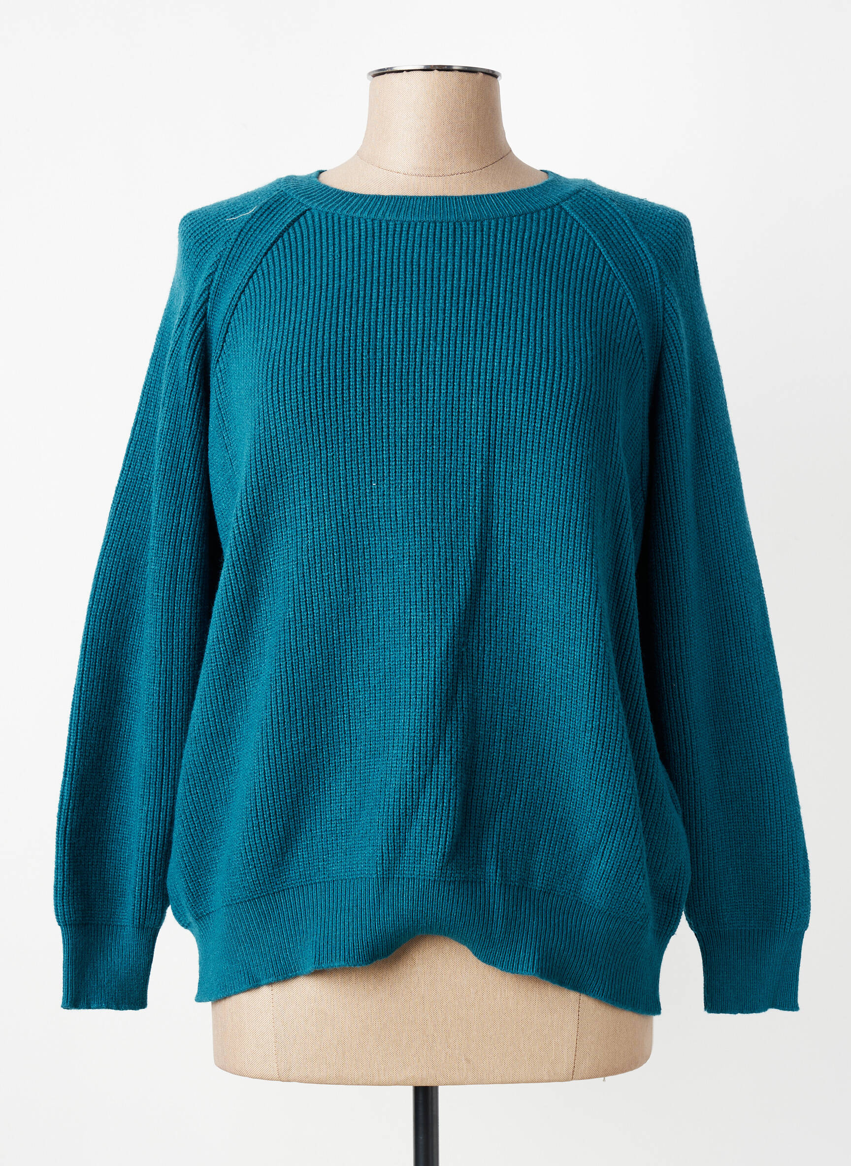 Pulover elasticitate mâneci lungi verde GEVANA femeie