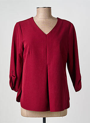 Top elasticitate mâneci 3/4 violet GEVANA femeie