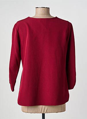 Top elasticitate mâneci 3/4 violet GEVANA femeie