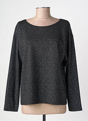 Top mâneci lungi mâneci lungi negru GEVANA femeie