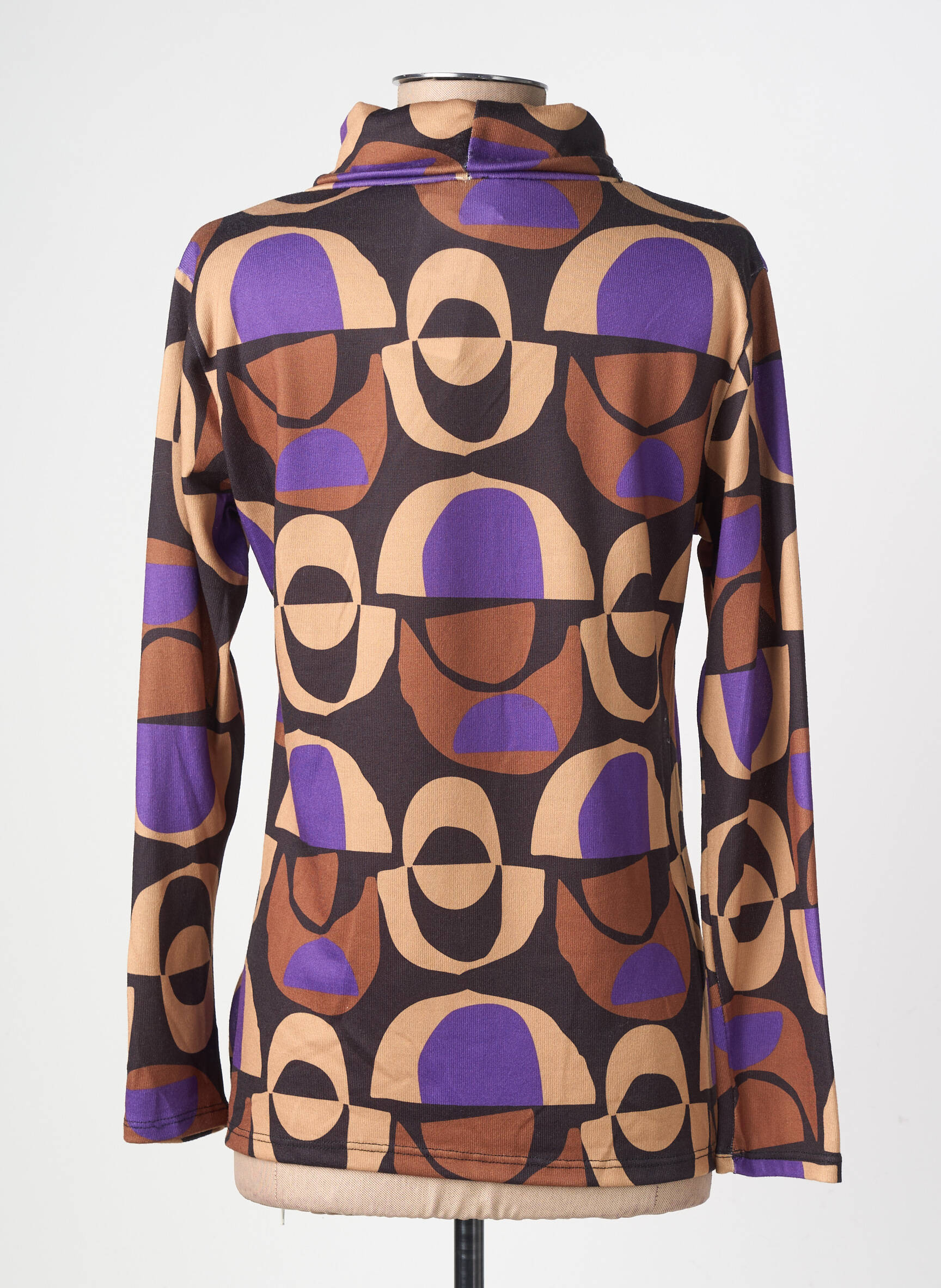 Tricou mâneci lungi mâneci lungi violet GEVANA femeie