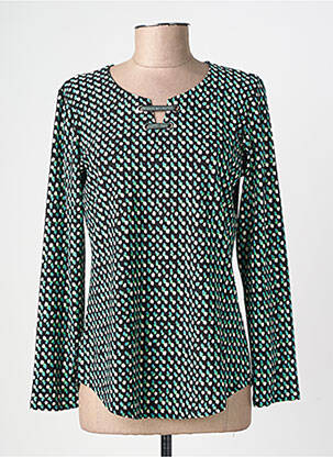 Top mâneci lungi mâneci lungi verde GEVANA femeie
