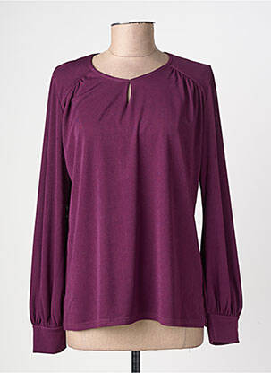 Tricou mâneci lungi mâneci lungi violet GEVANA femeie