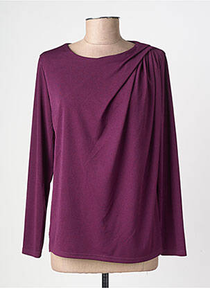 Tricou mâneci lungi mâneci lungi violet GEVANA femeie