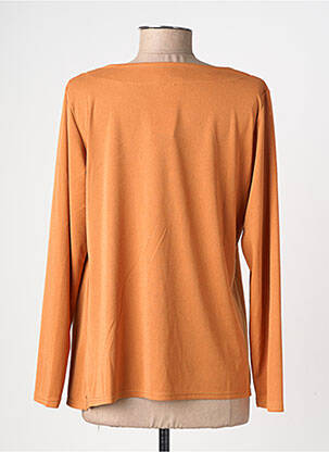 Tricou mâneci lungi mâneci lungi galben GEVANA femeie