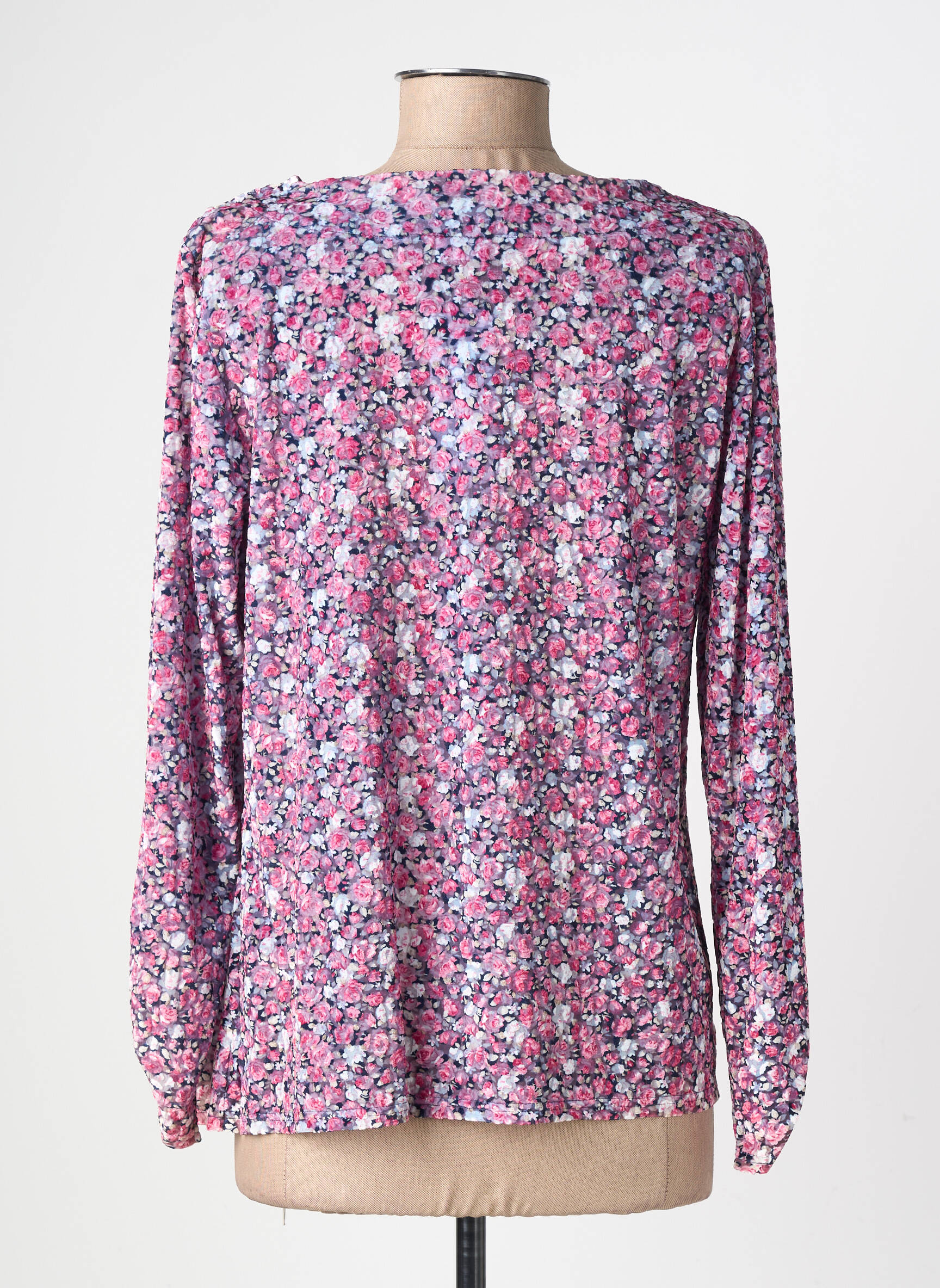 Tricou mâneci lungi mâneci lungi roz GEVANA femeie