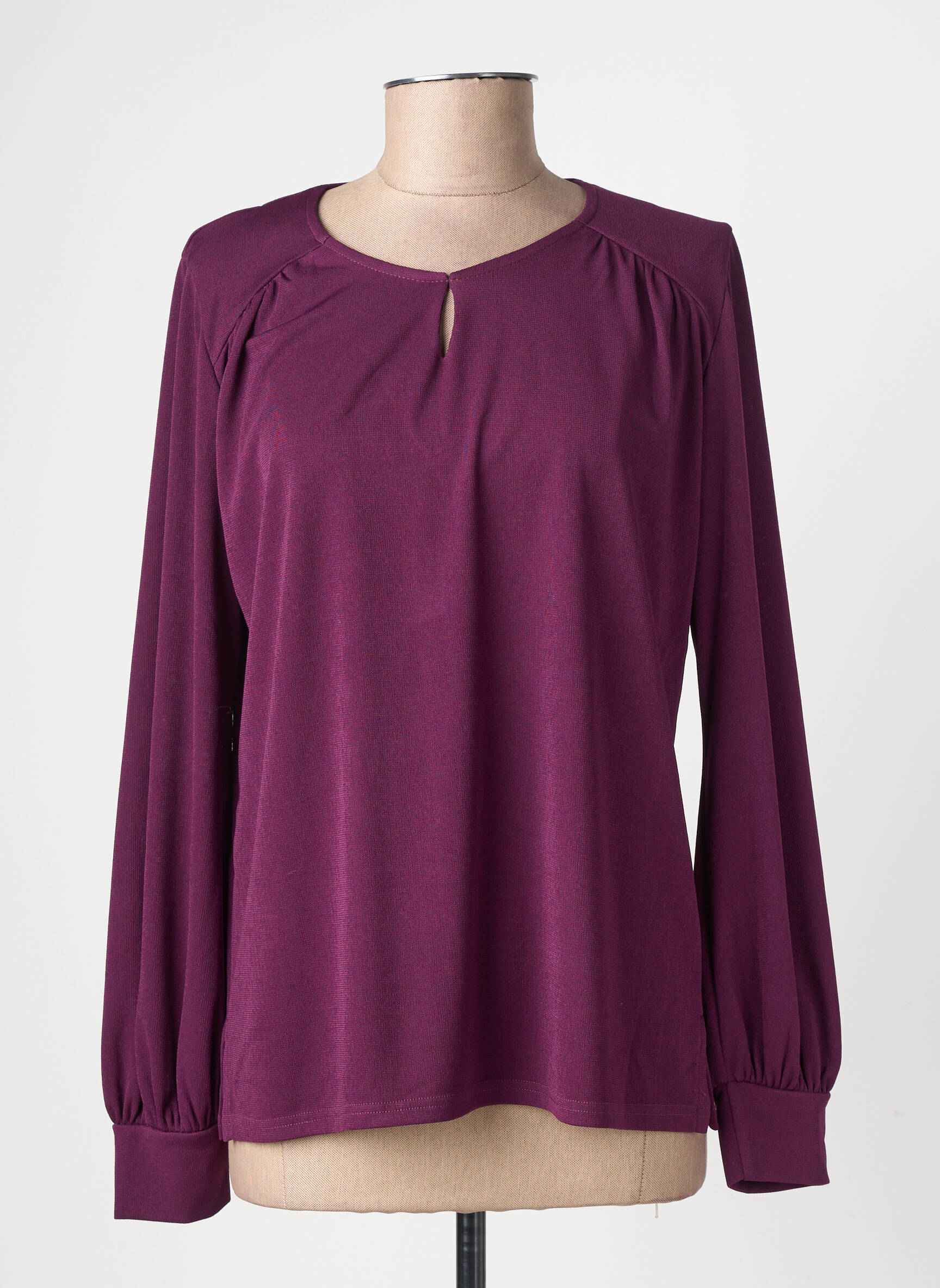 Tricou mâneci lungi mâneci lungi violet GEVANA femeie