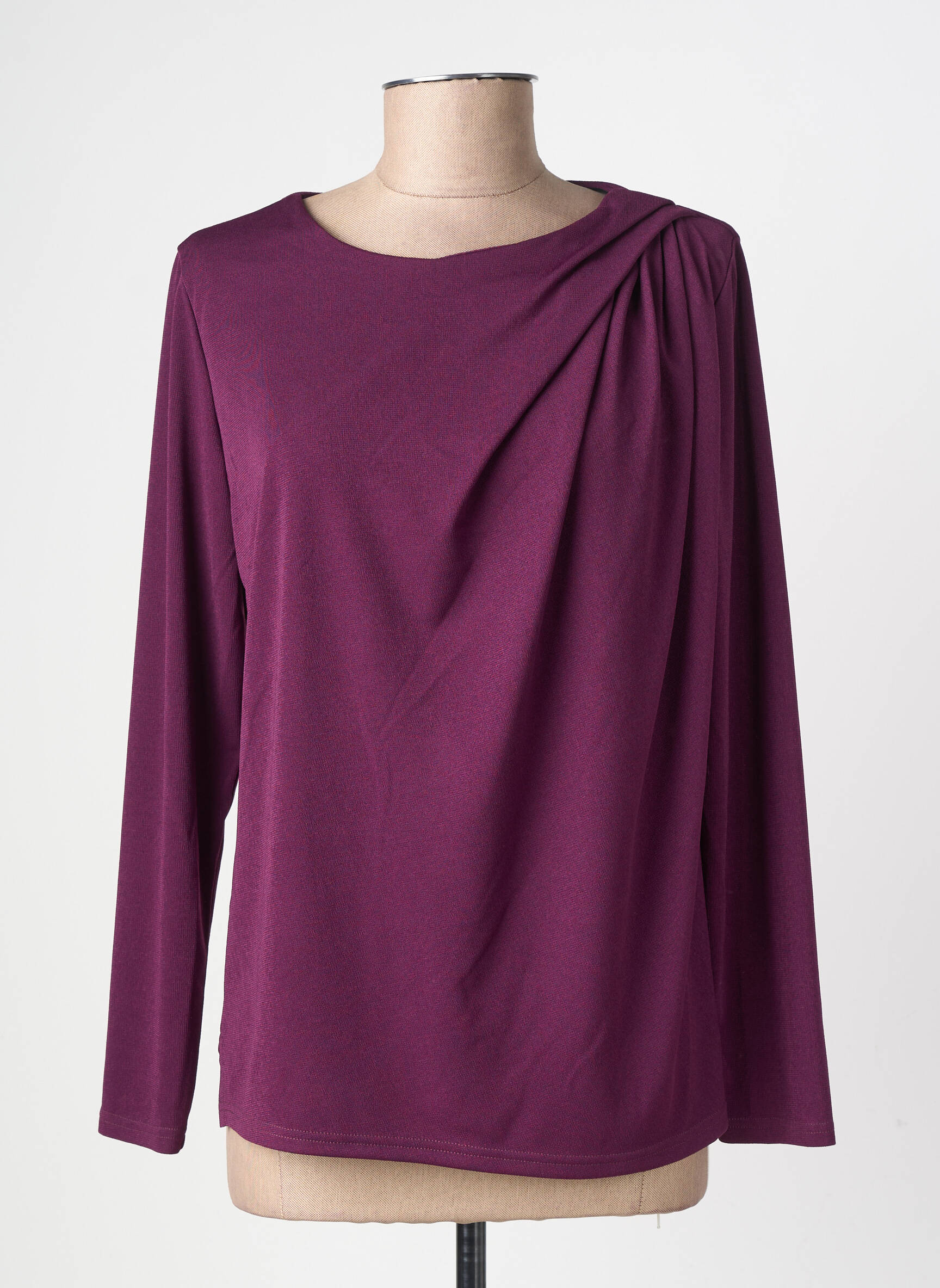 Tricou mâneci lungi mâneci lungi violet GEVANA femeie