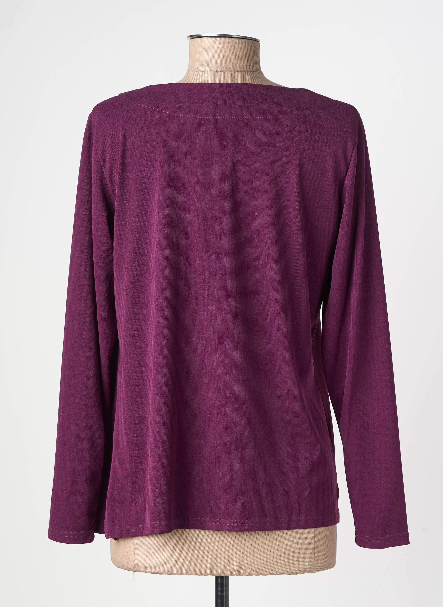 Tricou mâneci lungi mâneci lungi violet GEVANA femeie