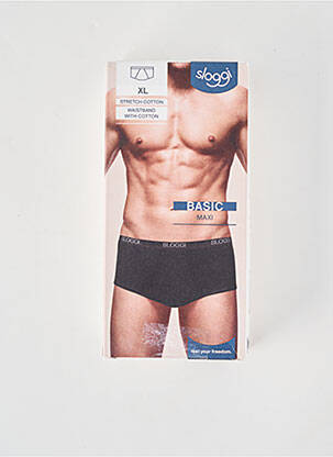 Boxer elasticitate negru SLOGGI bărbat