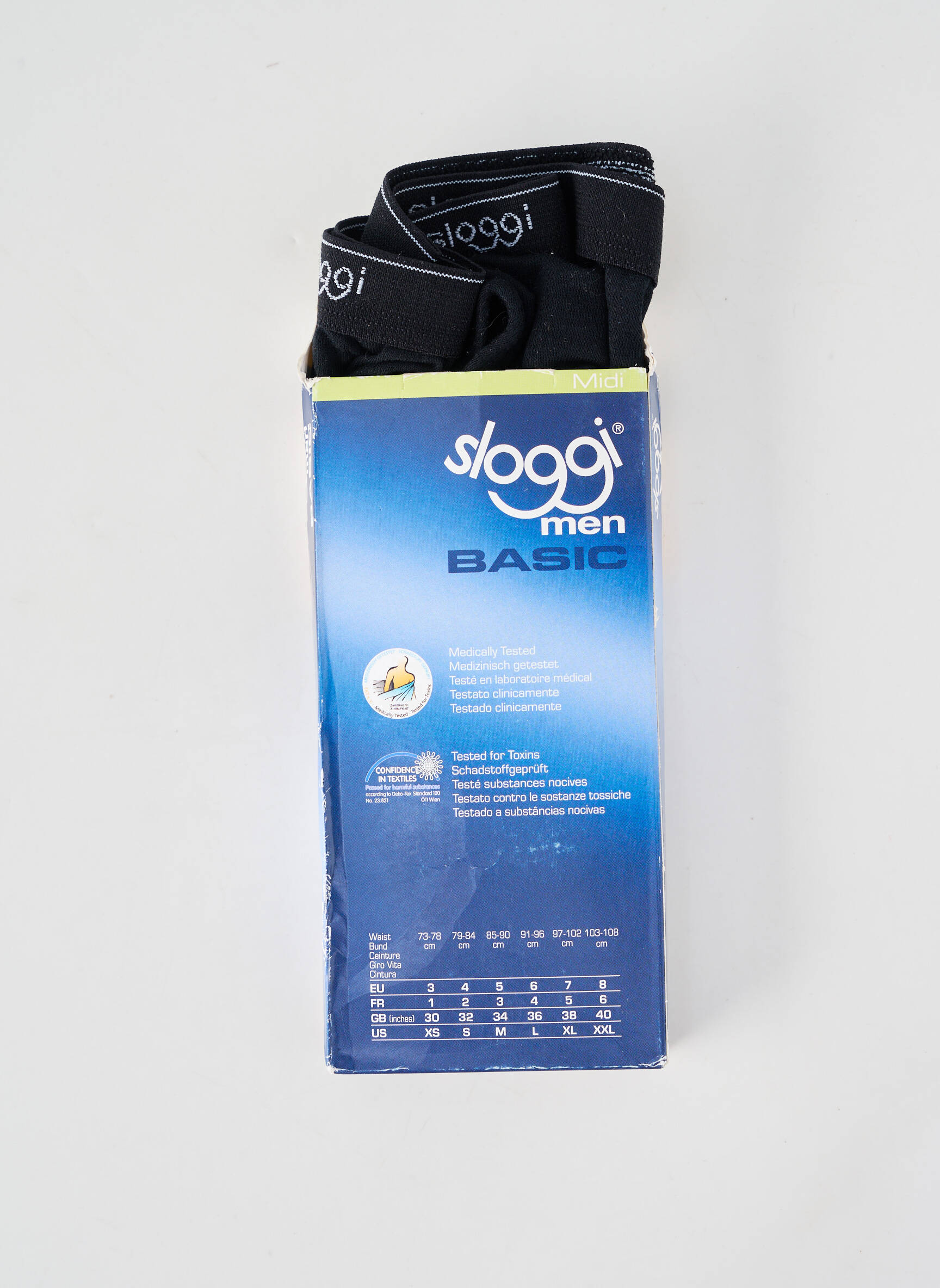 Chilot elasticitate negru SLOGGI bărbat