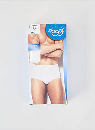 Boxer elasticitate alb SLOGGI bărbat