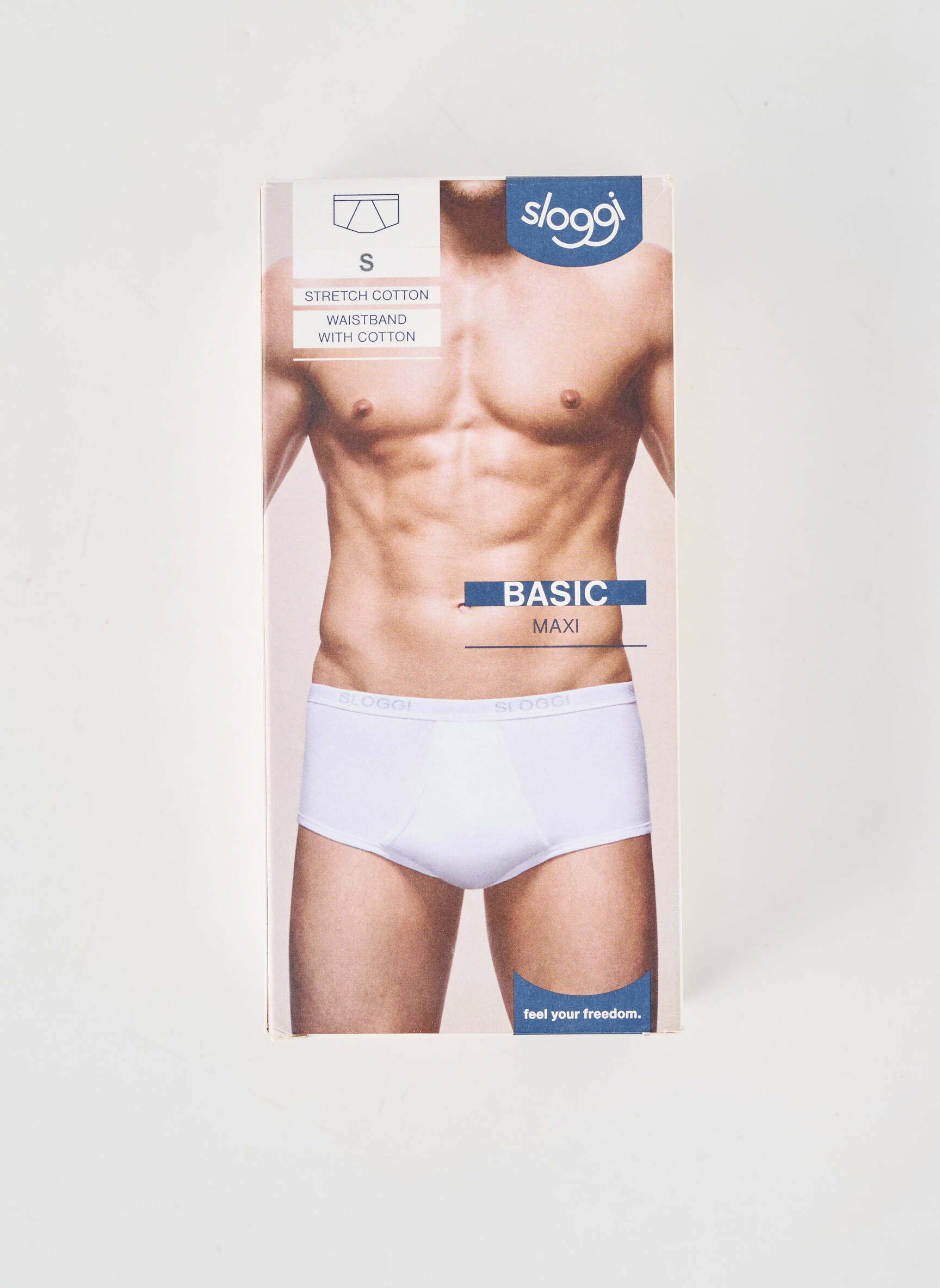 Boxer elasticitate alb SLOGGI bărbat