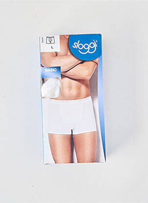 Boxer elasticitate alb SLOGGI bărbat